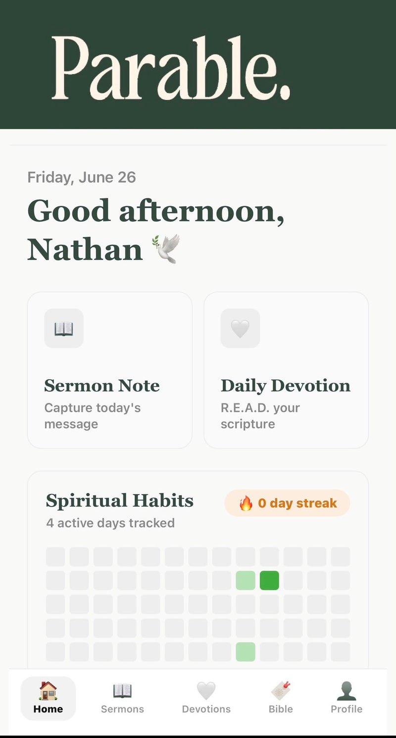 Custom Bible - Parable Example